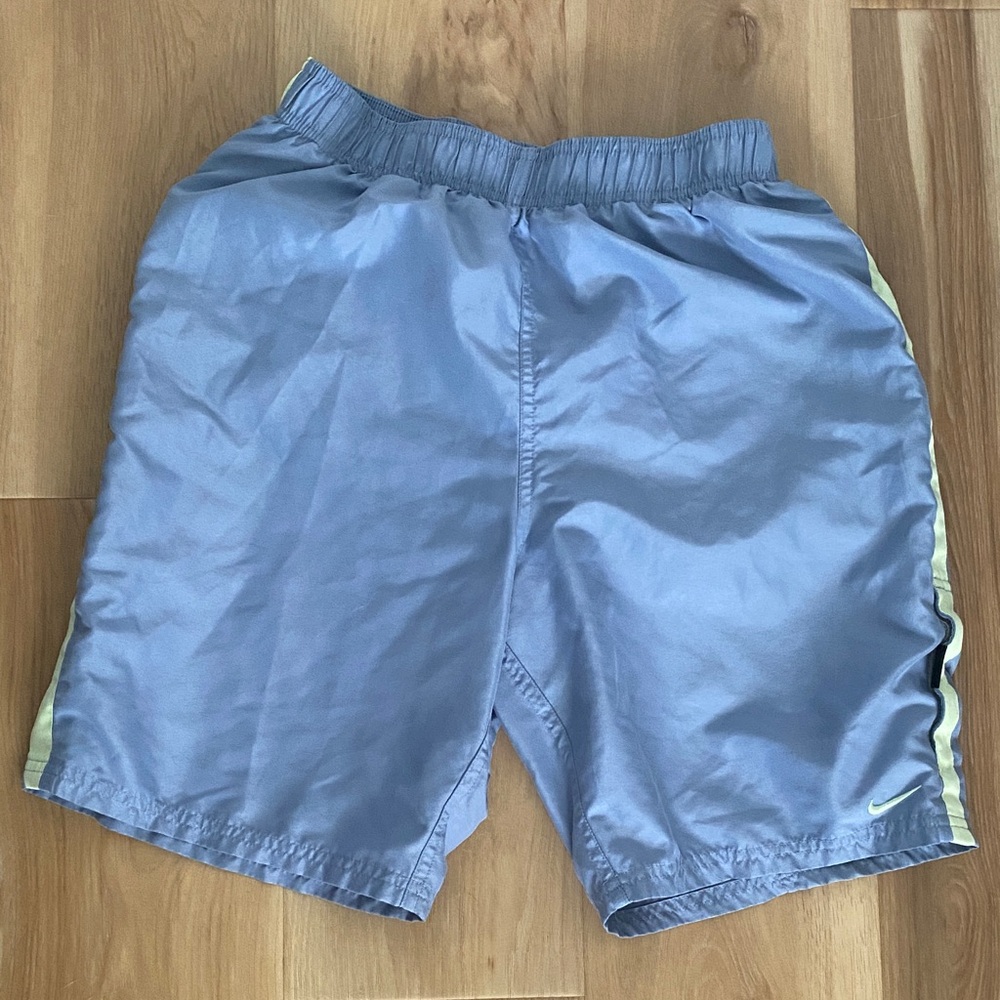 Nike Light Blue Sports Shorts
